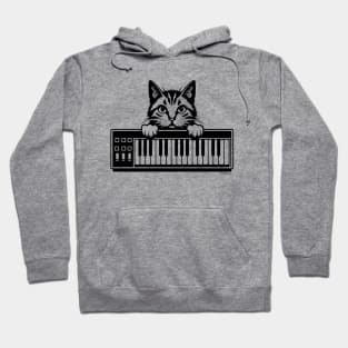 Synthesizer Cat Hoodie